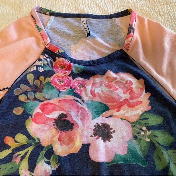 HARPER & BAY Raglan floral nursing dress - Picture 2 of 9